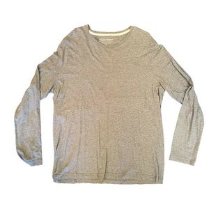 XL Men’s Grey Long Sleeve T-Shirt